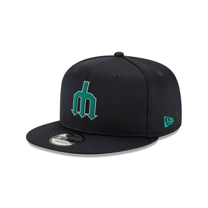 MLB Seattle Mariners Clubhouse Collection 9Fifty Snapback (JZH0553) - Blue New Era Caps